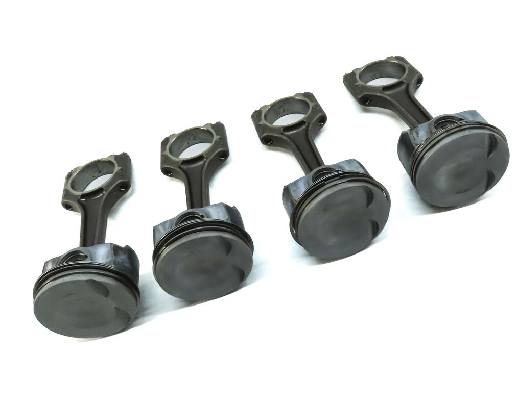 Thumbnail 4: 11-18 VW / AUDI - A3 A4 A5 A6 Q5 TT BEETLE JETTA TIGUAN 2.0L TURBO PISTON SET 4