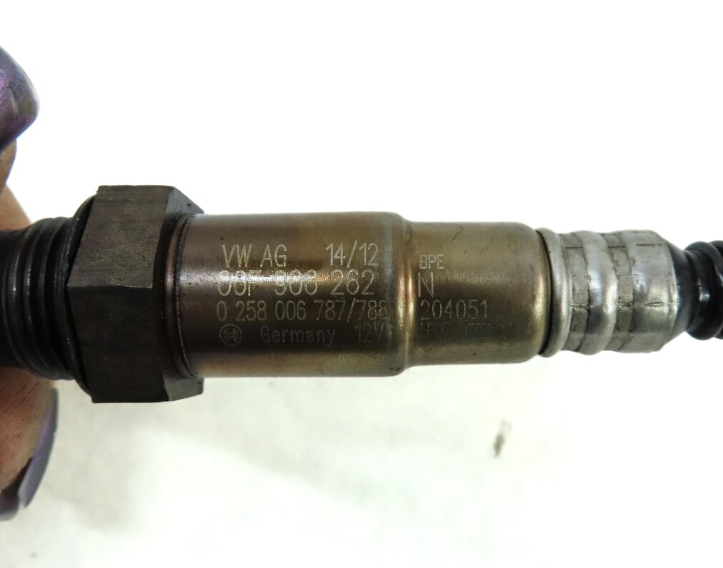Thumbnail 4: 2013 AUDI A5 (B8 8T) 2.0L TURBO CPMA ENGINE PRE POST CAT O2 OXYGEN SENSOR SET 2