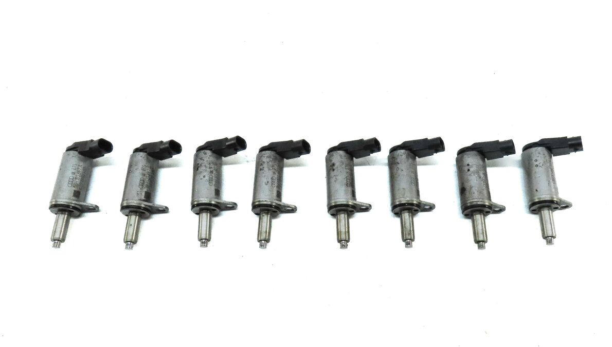 Thumbnail 4: 2013 AUDI A5 B8 8T 2.0L TURBO CPMA ENGINE VARIABLE VALVE TIMING VVT SOLENOID SET