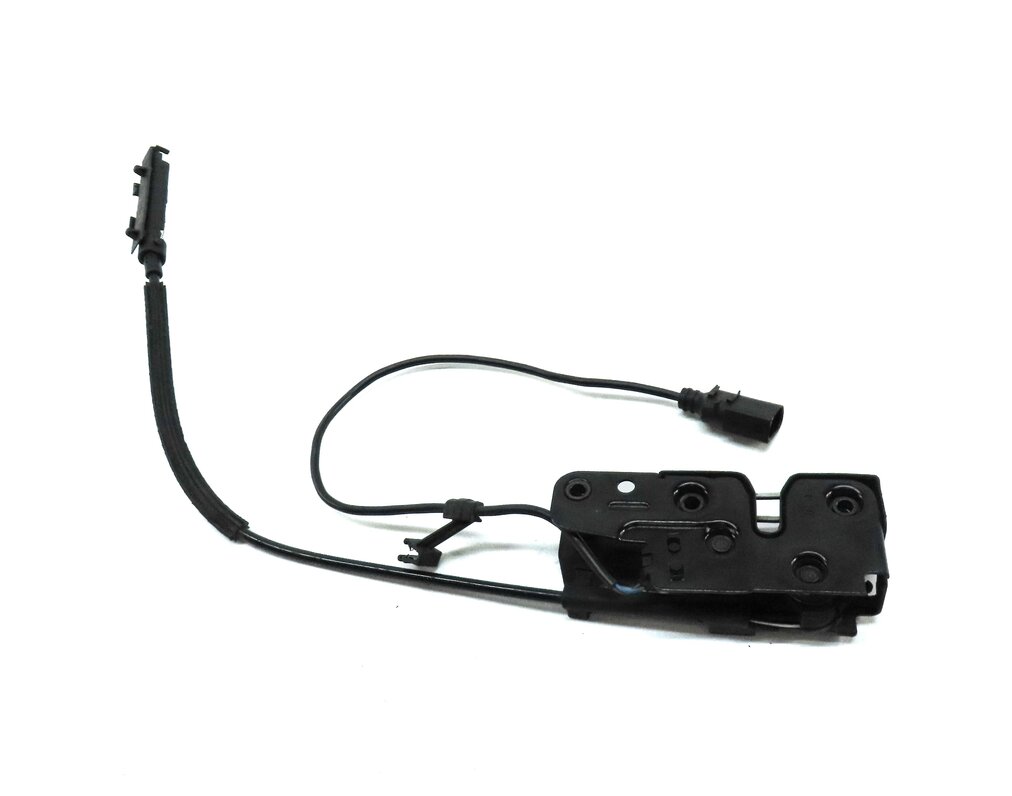 Thumbnail 2: 2013 AUDI A5 (B8 8T) LOWER HOOD LOCK LATCH ACTUATOR w/ CABLE 8K0823509D