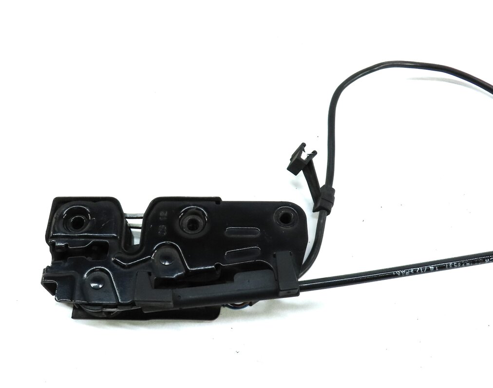 Thumbnail 5: 2013 AUDI A5 (B8 8T) LOWER HOOD LOCK LATCH ACTUATOR w/ CABLE 8K0823509D