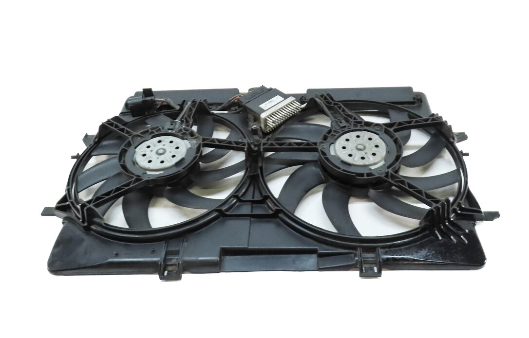 Thumbnail 5: 09-17 AUDI A4 A5 Q5 S4 (B8 8T 8R) 2.0L 3.0L 3.2L RADIATOR COOLING FAN w/ SHROUD