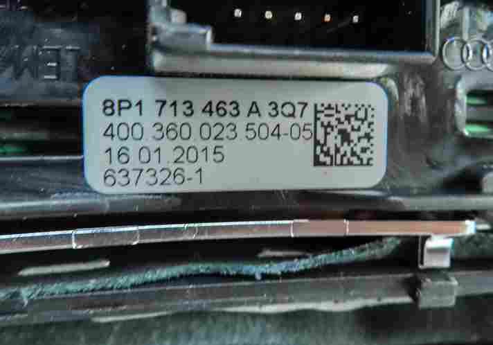 Thumbnail 7: 13 AUDI A5 COUPE (B8 8T) 2.0T AWD AUTOMATIC TRANSMISSION SHIFT KNOB w/ BOOT