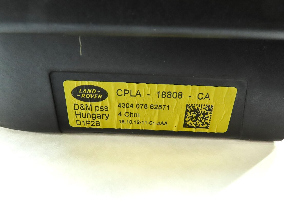 Thumbnail 5: 2013 LAND RANGE ROVER L405 RADIO STEREO SUBWOOFER SUB WOOFER SPEAKER CPLA18808CA