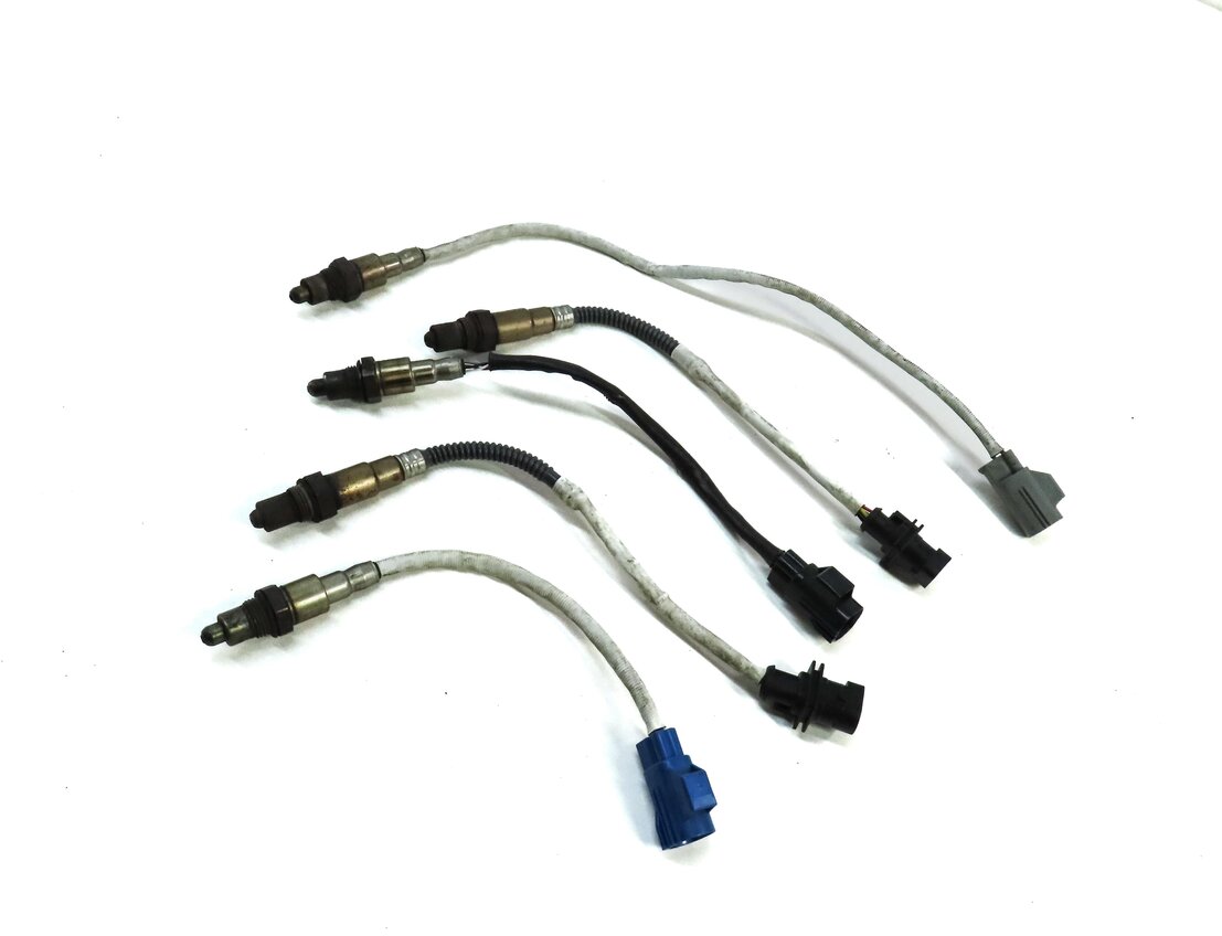 2013 LAND RANGE ROVER (L405) 5.0L NON-SUPER ENGINE O2 OXYGEN SENSOR SET 5