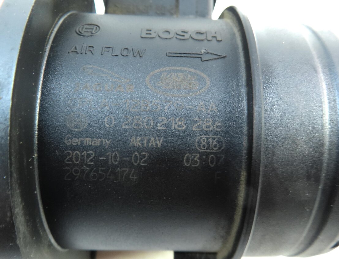 Thumbnail 6: 2013-2019 JAGUAR LAND ROVER F-TYPE XF LR4 ROVER SPORT - MASS AIR FLOW SENSOR