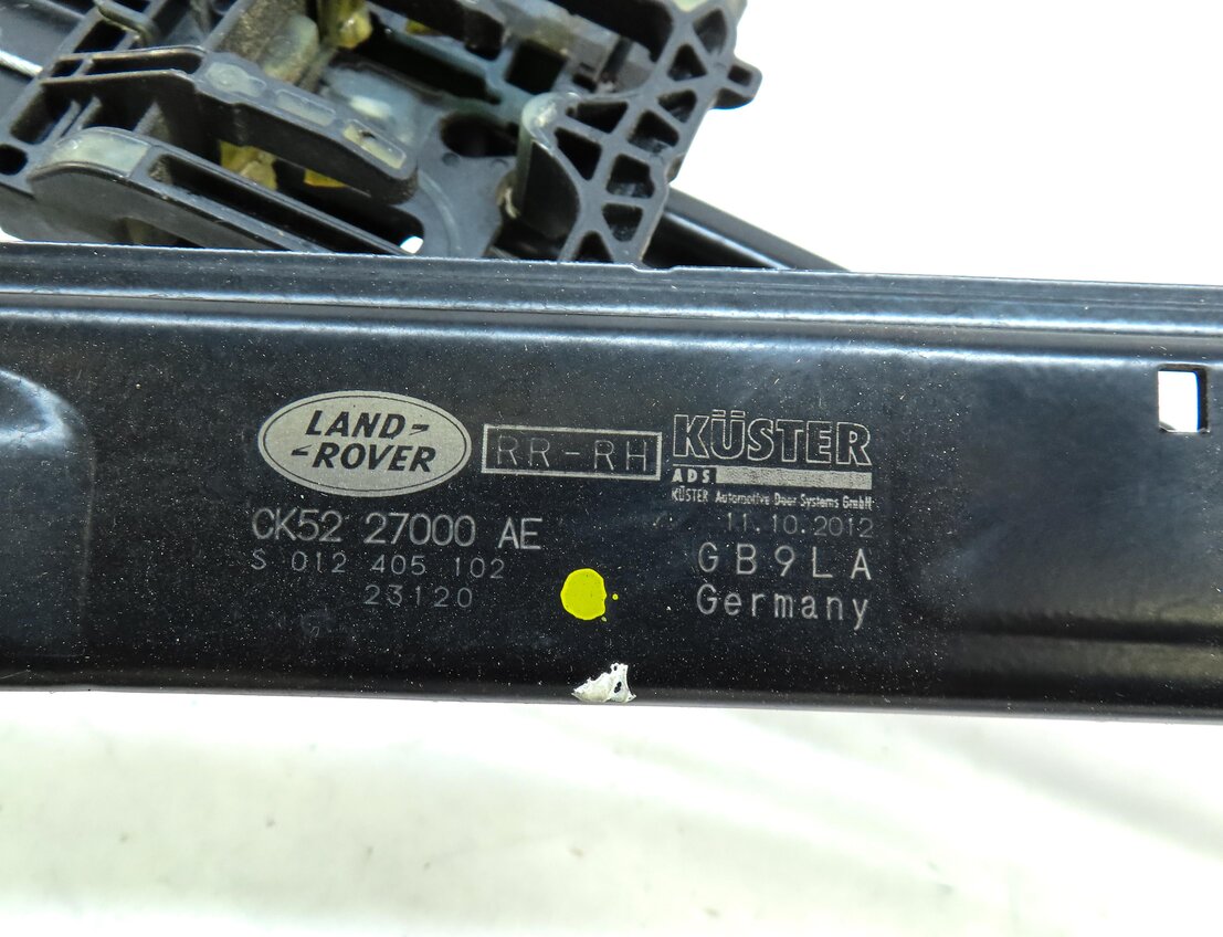 Thumbnail 6: 2013-2017 RANGE ROVER (L405) RIGHT REAR WINDOW REGULATOR w/ MOTOR