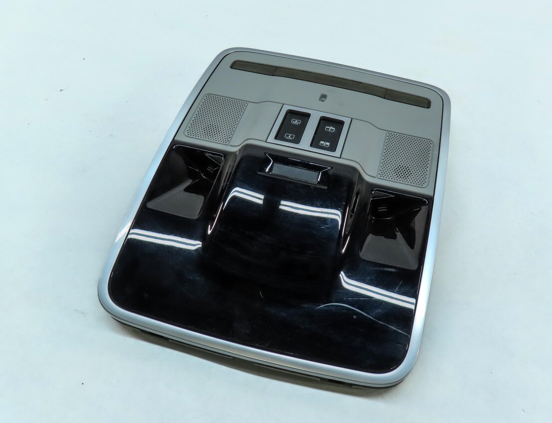 Thumbnail 1: 2013 LAND RANGE ROVER (L405) FRONT ROOF DOME LIGHT MAP READING LAMP BLACK & GRAY
