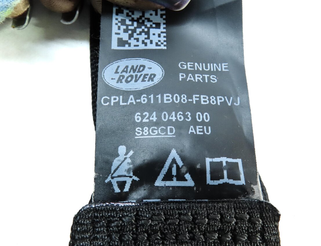 Thumbnail 5: 2013-2019 RANGE ROVER (L405) RIGHT FRONT PASSENGER SEATBELT RETRACTOR (BLACK)