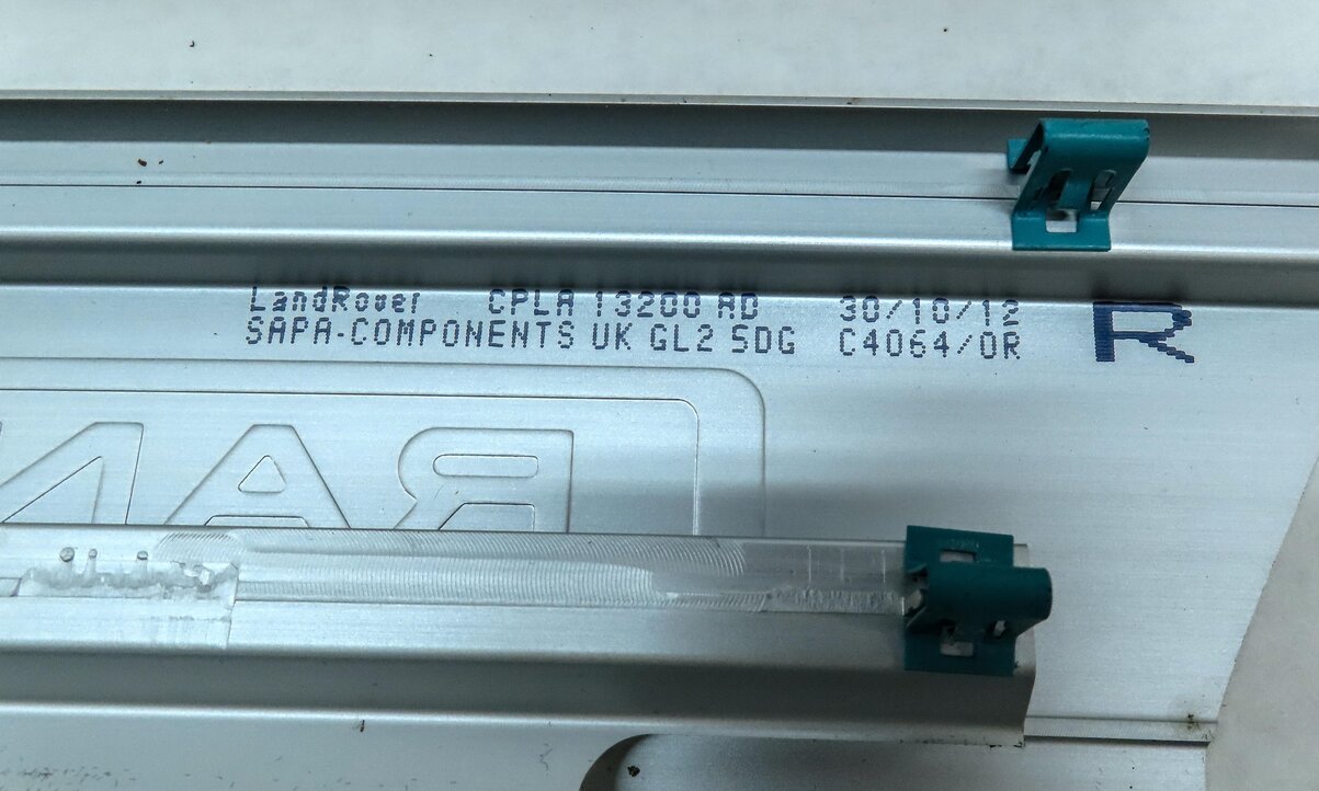 Thumbnail 6: 2013 LAND RANGE ROVER (L405) FRONT REAR LEFT RIGHT DOOR SILL SCUFF PLATE SET 4