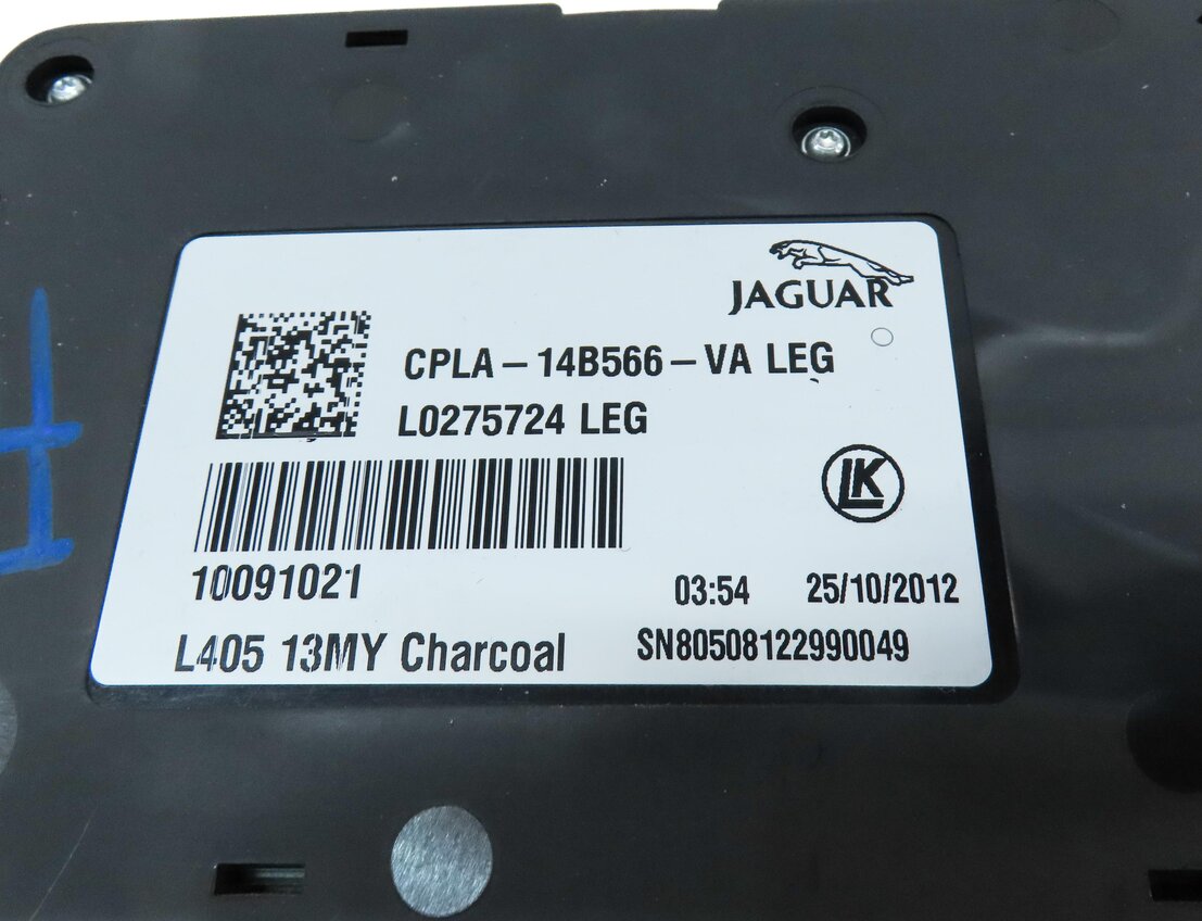Thumbnail 6: 2013 LAND RANGE ROVER (L405) FRONT LEFT DRIVER SEAT ADJUST SWITCH (BLACK)