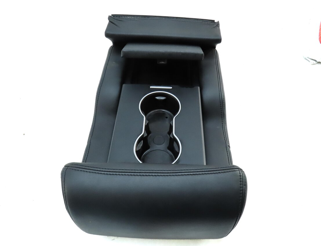 Thumbnail 7: 2013 LAND RANGE ROVER (L405) REAR SEAT CENTER CONSOLE ARMREST CUPHOLDER (BLACK)