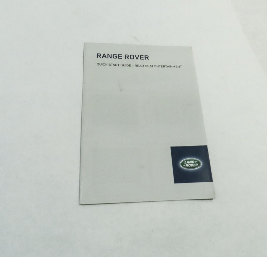 Thumbnail 6: 2013 LAND RANGE ROVER (L405) OWNERS MANUAL BOOKLET SET 6 w/ CARRYING CASE