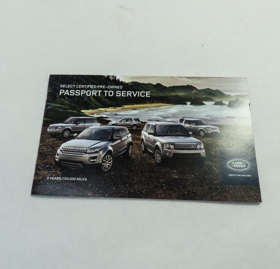 Thumbnail 8: 2013 LAND RANGE ROVER (L405) OWNERS MANUAL BOOKLET SET 6 w/ CARRYING CASE
