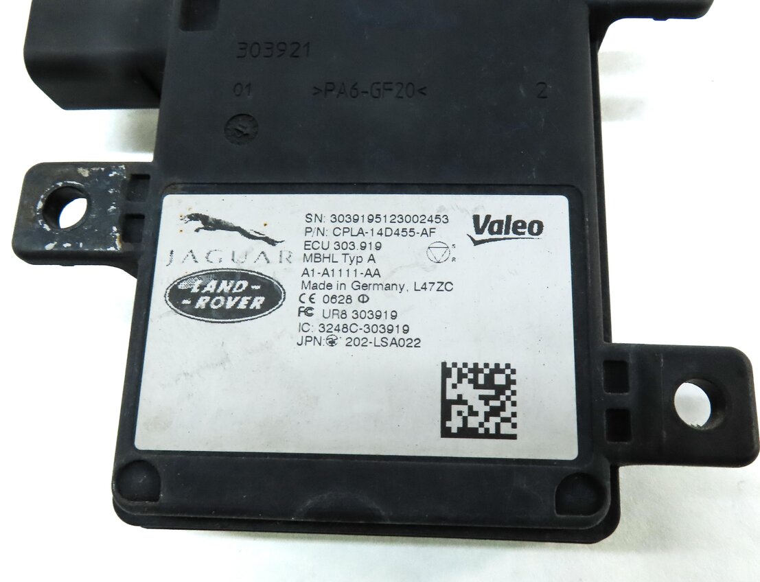 Thumbnail 3: 2013 LAND RANGE ROVER (L405) REAR RIGHT PASSENGER BLIND SPOT ALERT RADAR MODULE