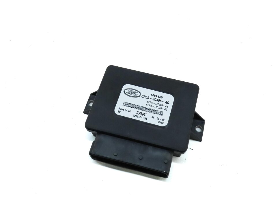2013 LAND RANGE ROVER (L405) EMERGENCY PARKING BRAKE CONTROL MODULE CPLA2C496AC