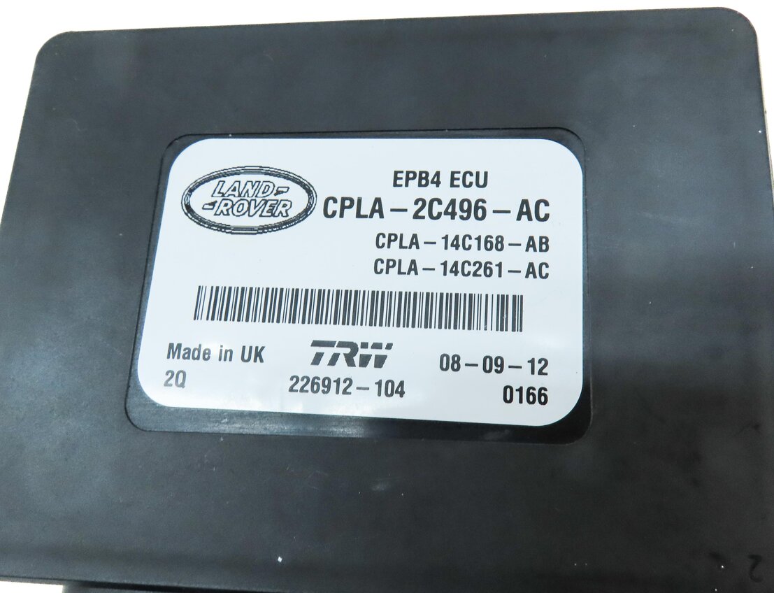 Thumbnail 4: 2013 LAND RANGE ROVER (L405) EMERGENCY PARKING BRAKE CONTROL MODULE CPLA2C496AC