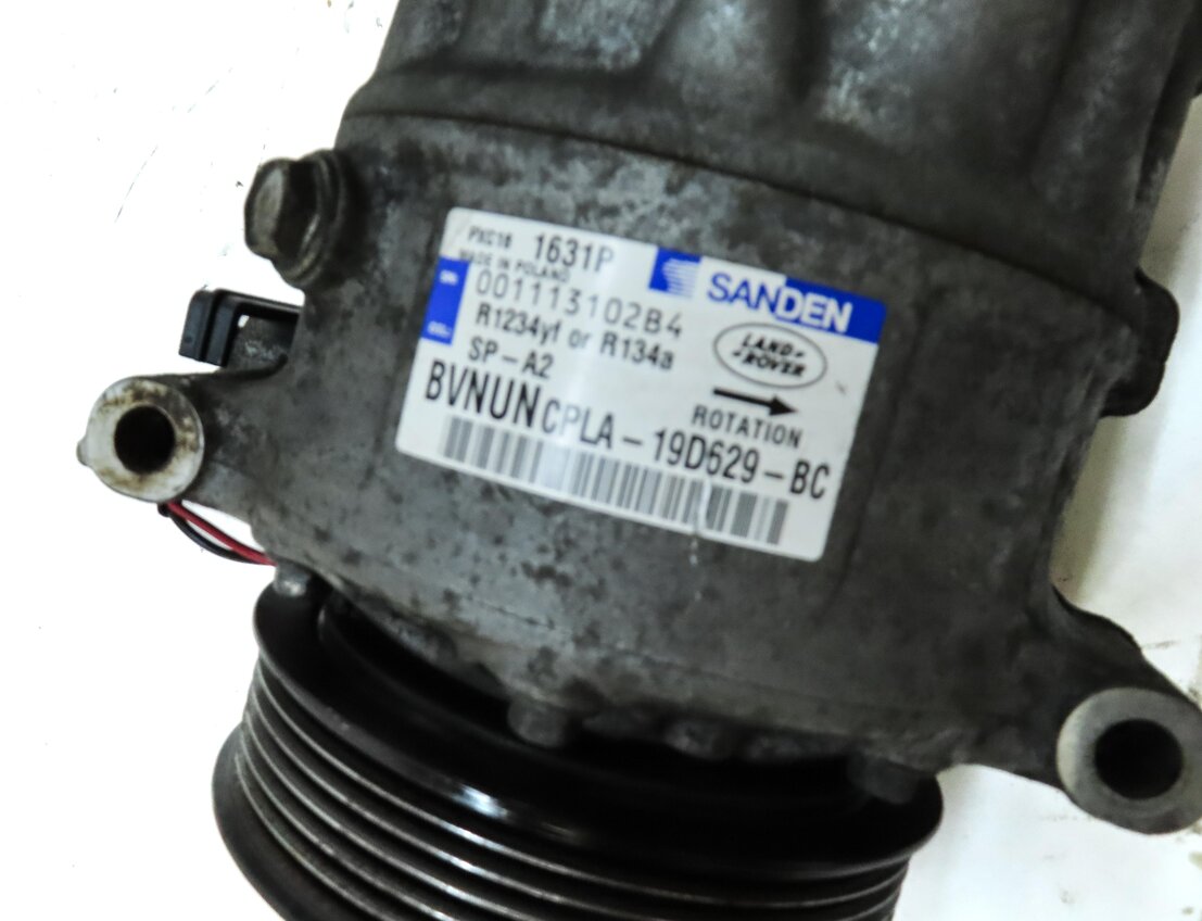 Thumbnail 6: 10-19 JAGUAR XE XF XJ LR4 RANGE ROVER SPORT (L320 L322 L405 L494) A/C COMPRESSOR