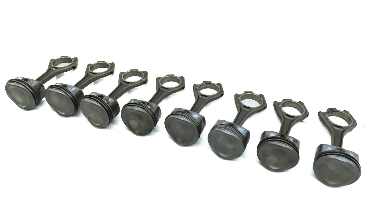Thumbnail 1: 2013 LAND RANGE ROVER (L405) 5.0L NON-SUPER ENGINE PISTON & CONNECTING ROD SET 8