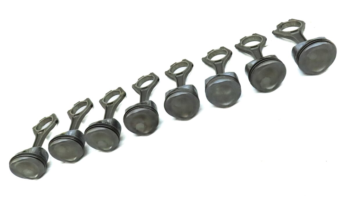 Thumbnail 4: 2013 LAND RANGE ROVER (L405) 5.0L NON-SUPER ENGINE PISTON & CONNECTING ROD SET 8