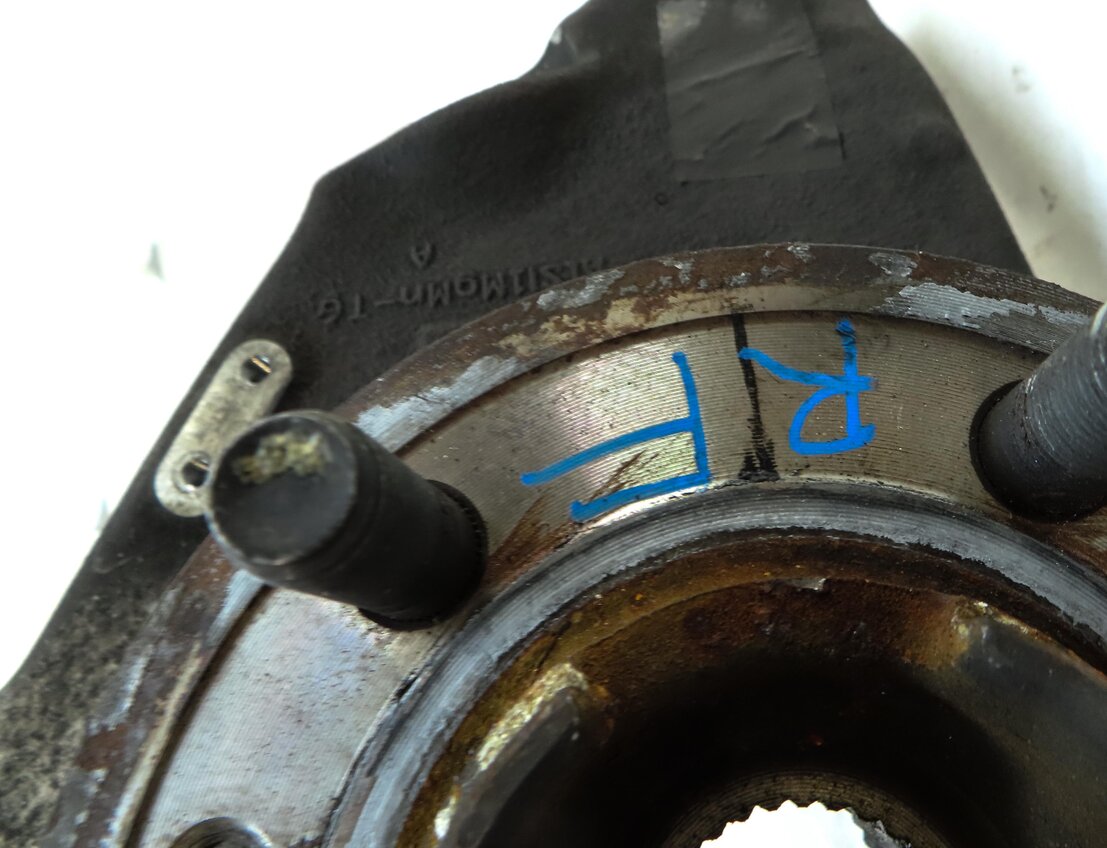 Thumbnail 6: 2013-2017 RANGE ROVER (L405) RIGHT FRONT PASSENGER SPINDLE KNUCKLE WHEEL HUB