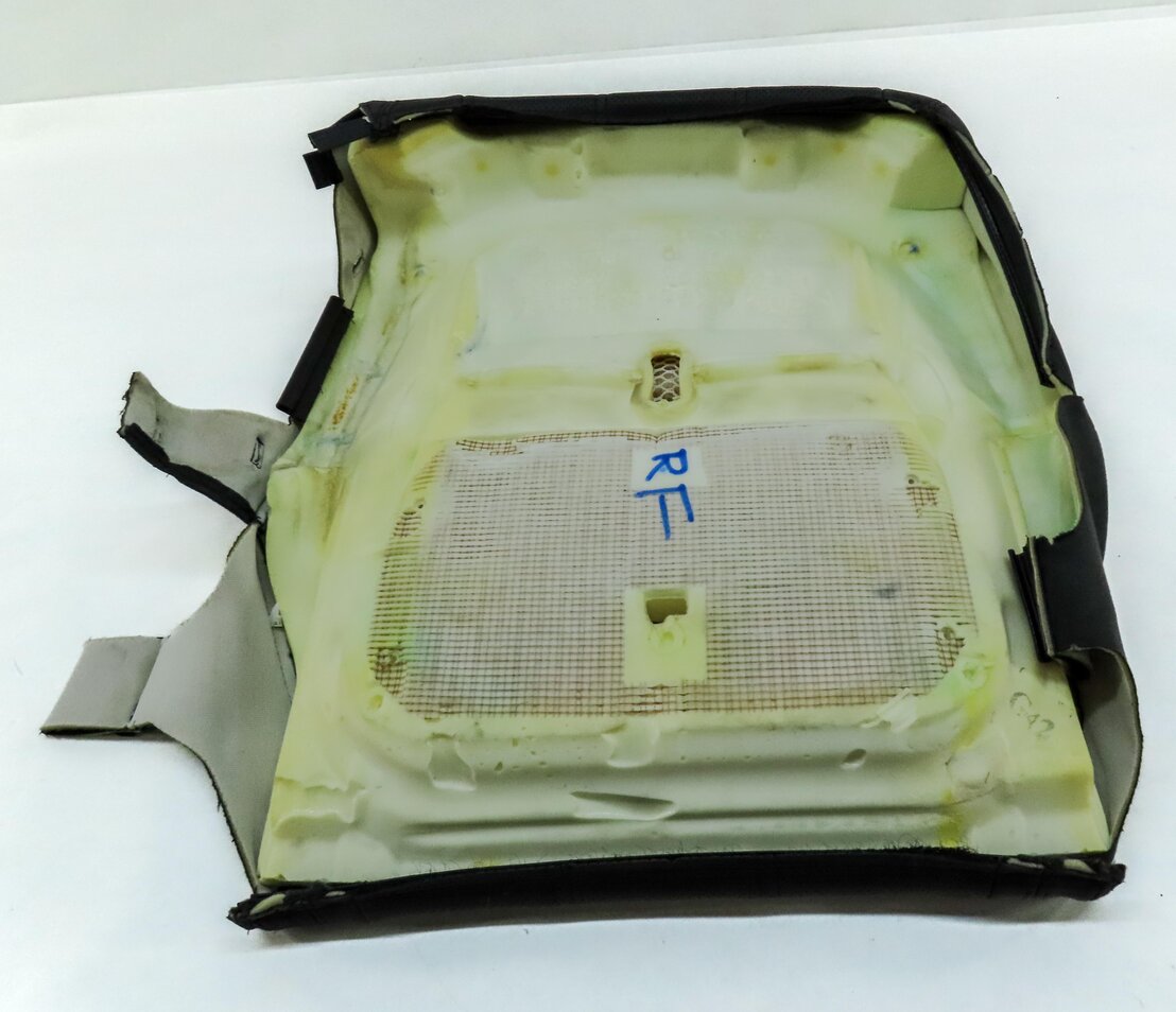 Thumbnail 6: 2013 LAND RANGE ROVER L405 FRONT RIGHT PASSENGER LOWER HEATED SEAT CUSHION BLACK