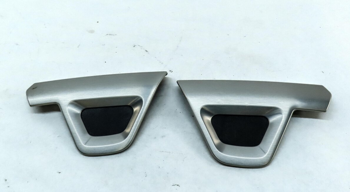 Thumbnail 4: 2013 LAND RANGE ROVER (L405) FRONT LEFT RIGHT CONSOLE TRIM SET BRUSHED ALUMINUM