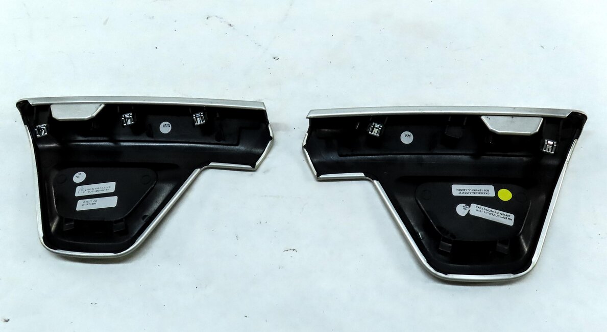 Thumbnail 5: 2013 LAND RANGE ROVER (L405) FRONT LEFT RIGHT CONSOLE TRIM SET BRUSHED ALUMINUM