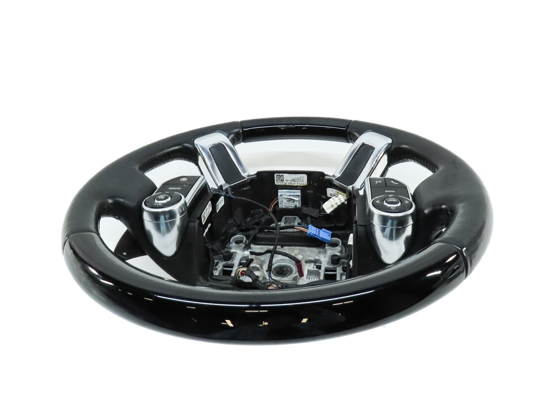 Thumbnail 5: 13-22 RANGE ROVER (L405) HEATED STEERING WHEEL w/ PADDLE & SWITCHES (BLACK WOOD)