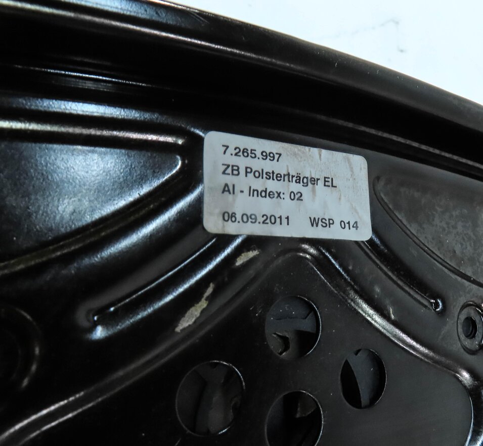 Thumbnail 7: 2012-2014 640i 650i M6 COUPE (F13) FRONT LEFT DRIVER SEAT TRACK w/ ADJUST MOTORS