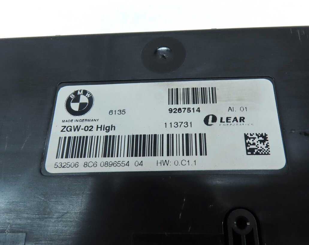 Thumbnail 4: 2011-2019 BMW 5 6 7 SERIES (F01 F06 F07 F10 F12) CENTRAL GATEWAY CONTROL MODULE