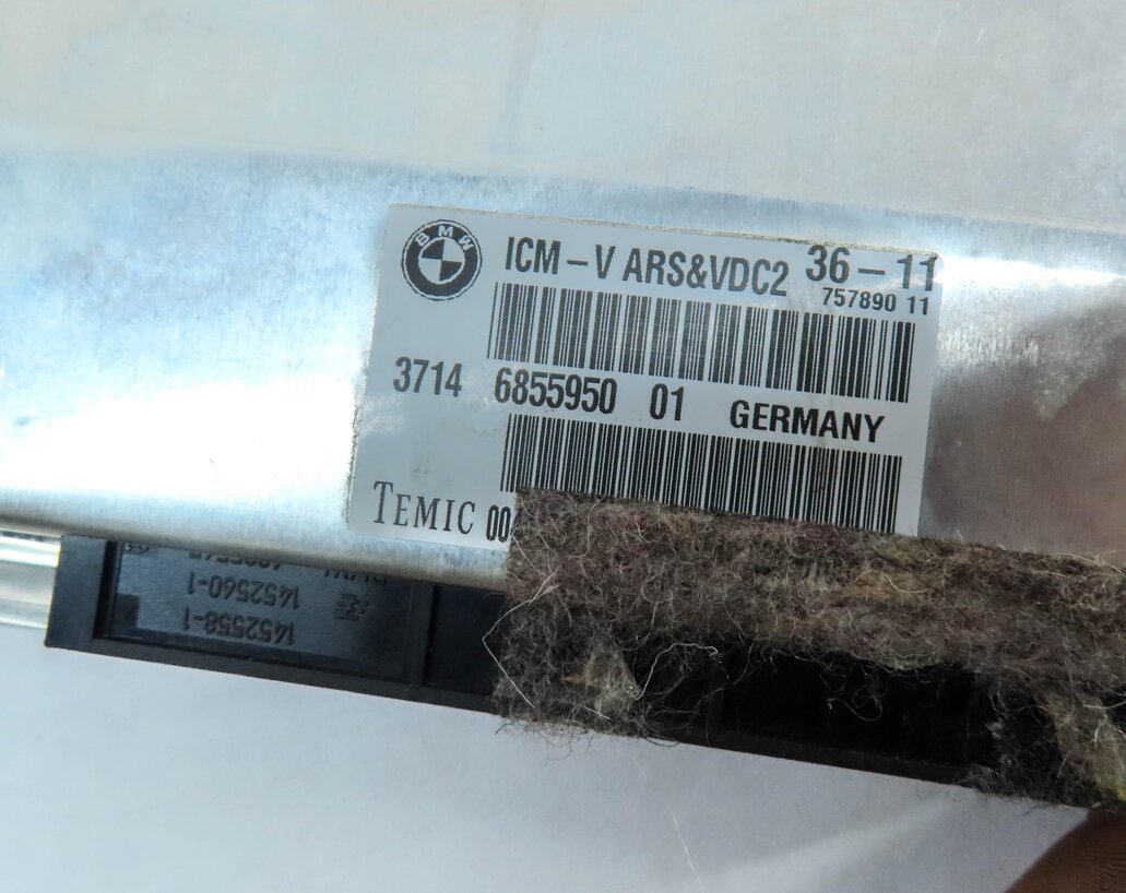 Thumbnail 5: 09-17 BMW 535i 550i 650i 740i 750i 760i (F01 F10) VDC DYNAMIC SUSPENSION MODULE