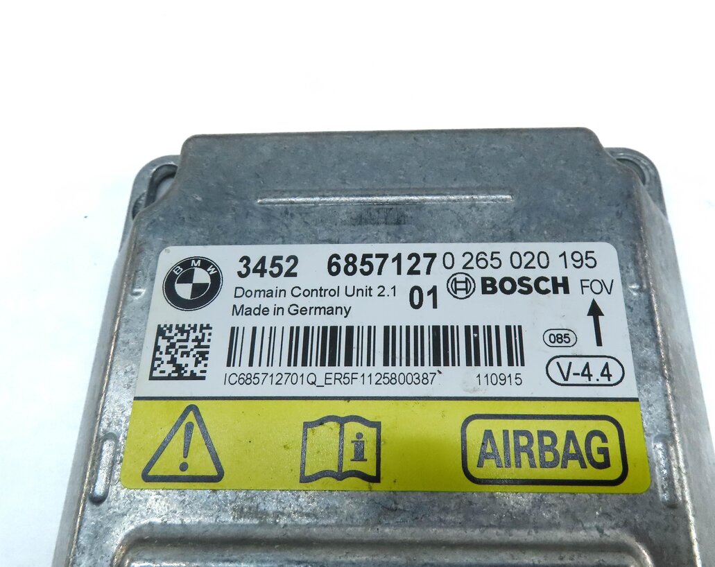 Thumbnail 4: 2012 BMW 640i COUPE (F13) SRS BAGG CONTROL MODULE 34526857127