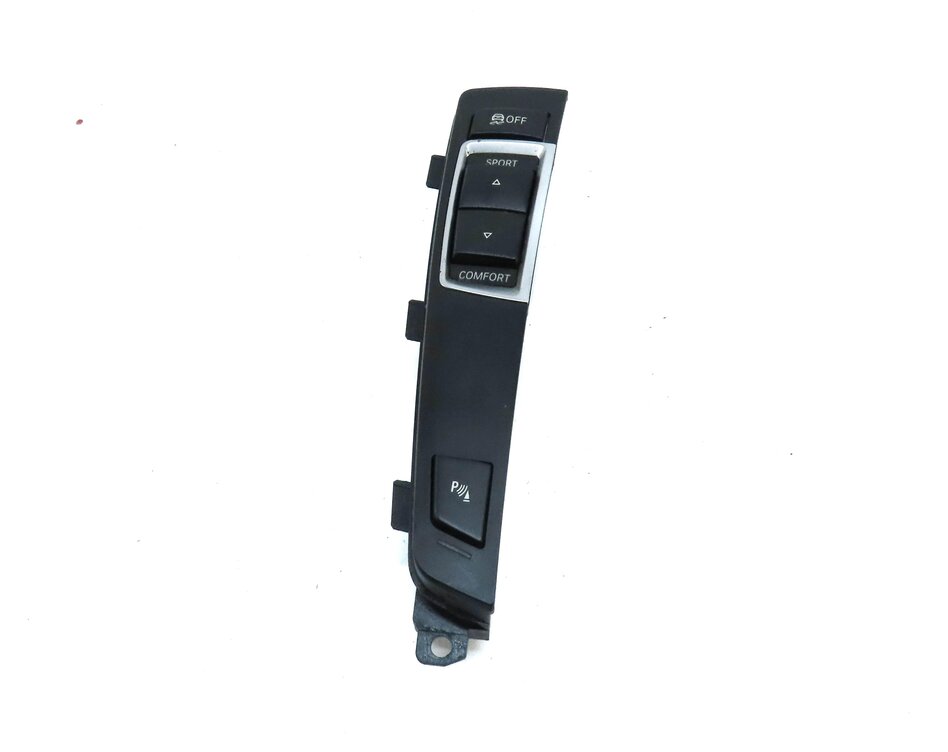 Thumbnail 2: 2012 BMW 640i COUPE (F13) TRACTION CONTROL SWITCH BUTTON PANEL 61319202945