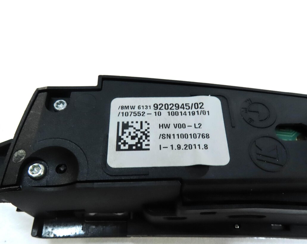 Thumbnail 6: 2012 BMW 640i COUPE (F13) TRACTION CONTROL SWITCH BUTTON PANEL 61319202945