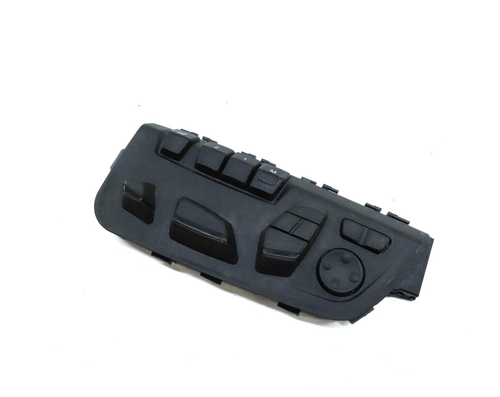 2012 BMW 640i COUPE (F13) FRONT LEFT DRIVER SEAT ADJUST SWITCH w/ MEMORY MASSAGE