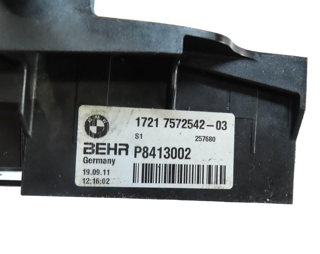 Thumbnail 7: 2012 BMW 640i COUPE F13 3.0L TURBO N55 ENGINE AUXILIARY RADIATOR SURROUND FRAME