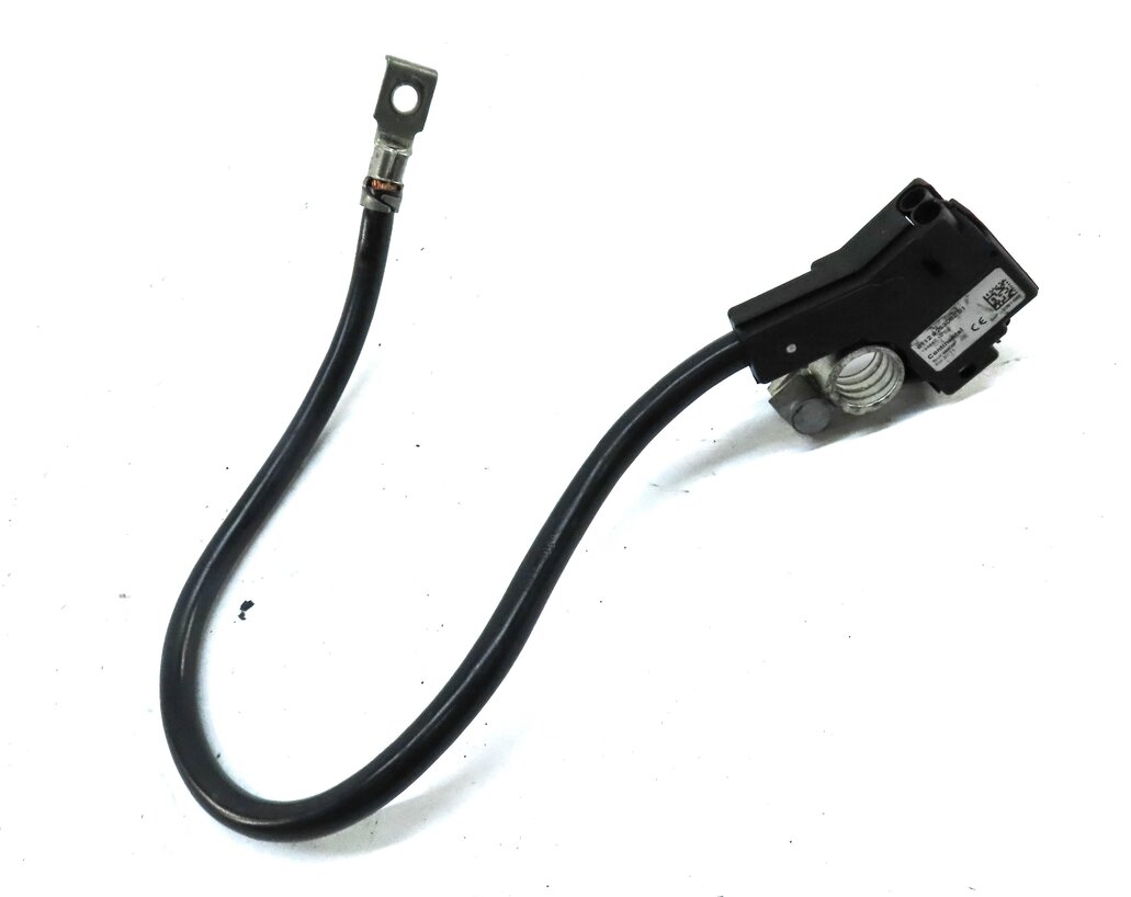 Thumbnail 3: 2012 BMW 640i COUPE F13 NEGATIVE BATTERY CABLE w/ INTELLIGENT BATTERY IBS MODULE
