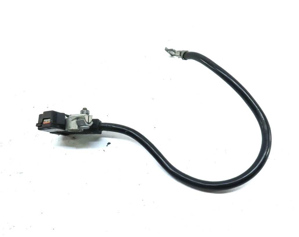 Thumbnail 4: 2012 BMW 640i COUPE F13 NEGATIVE BATTERY CABLE w/ INTELLIGENT BATTERY IBS MODULE