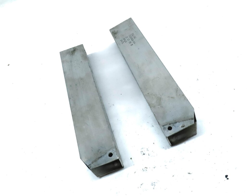Thumbnail 3: 2012 BMW 640i COUPE (F13) FRONT LEFT & RIGHT BUMPER IMPACT BAR BRACKET SET 2