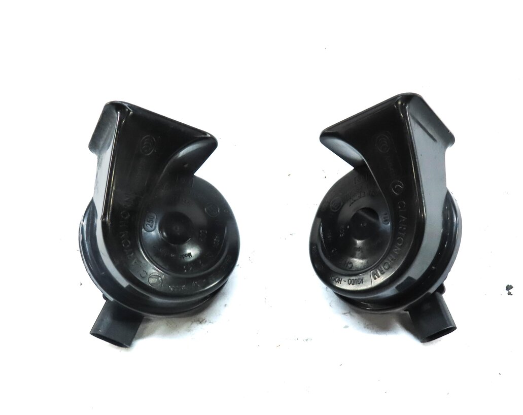 Thumbnail 4: 2009-2019 BMW 640i 650i 740i 750i M6 (F01 F02 F04 F12) HIGH & LOW TONE HORN SET