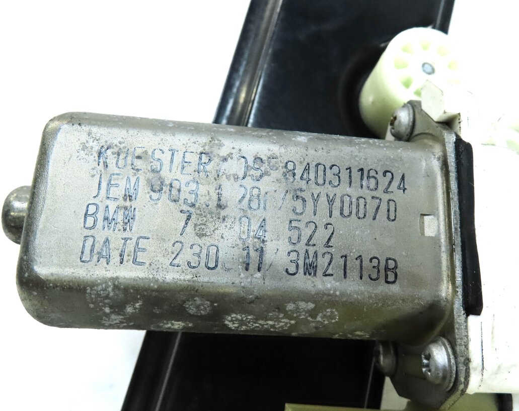 Thumbnail 7: 12-18 BMW 6-SERIES F12 F13 2-DOOR RIGHT PASSENGER DOOR WINDOW REGULATOR & MOTOR