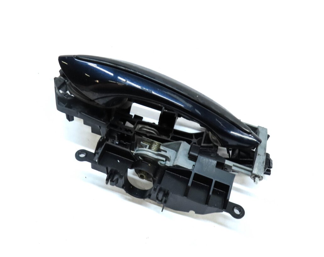 09-19 BMW 5 6 7 SERIES (F01 F07 F10 F12) RIGHT FRONT COMFORT DOOR HANDLE (BLACK)