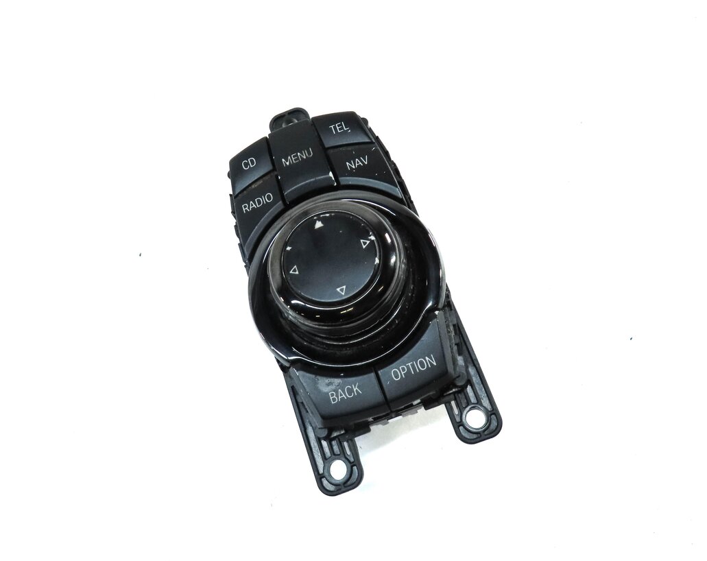 Thumbnail 3: 2012 BMW 640i COUPE (F13) NAVIGATION RADIO MEDIA iDRIVE CONTROL KNOB & BUTTONS