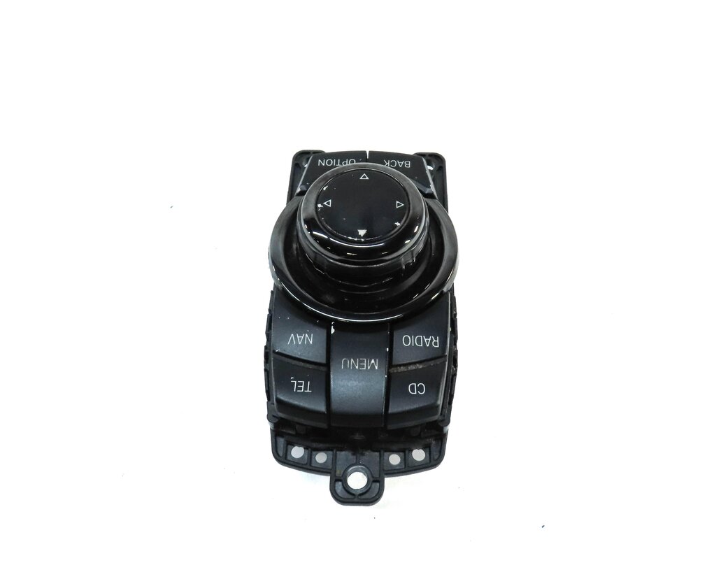 Thumbnail 4: 2012 BMW 640i COUPE (F13) NAVIGATION RADIO MEDIA iDRIVE CONTROL KNOB & BUTTONS