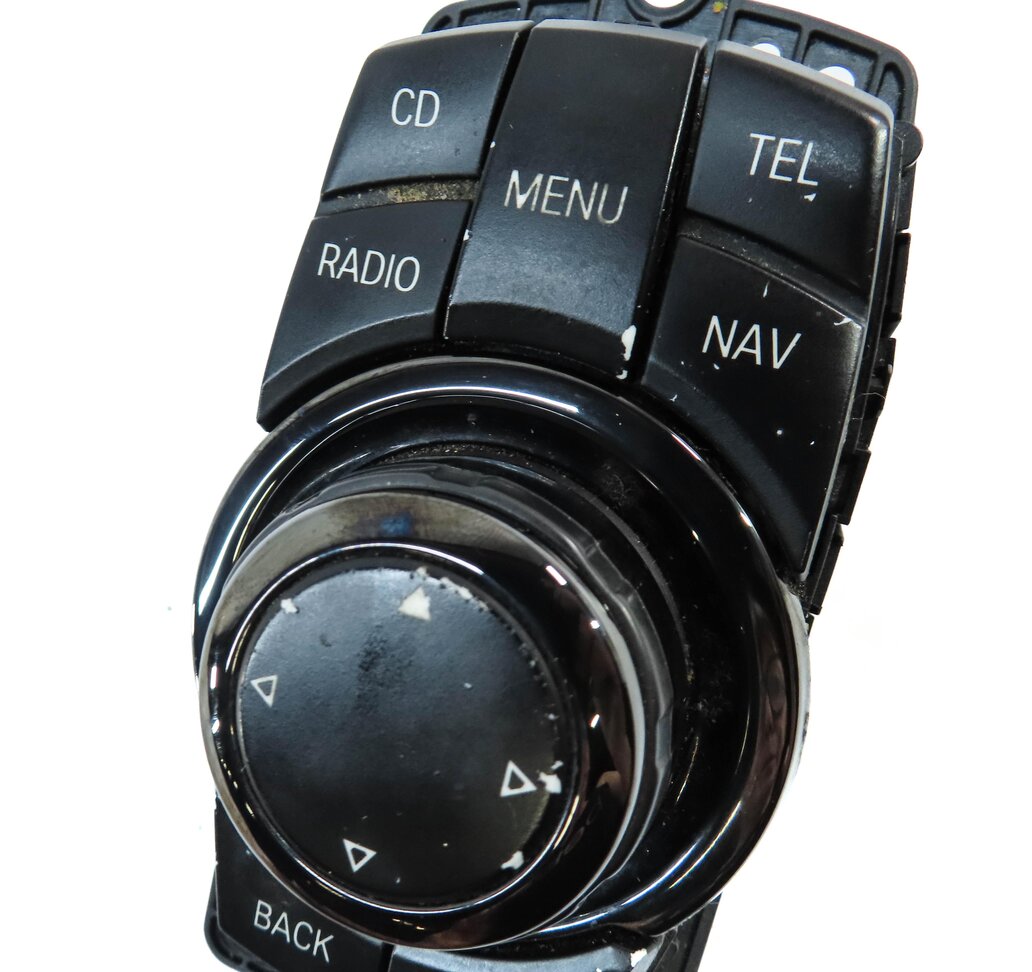 Thumbnail 7: 2012 BMW 640i COUPE (F13) NAVIGATION RADIO MEDIA iDRIVE CONTROL KNOB & BUTTONS