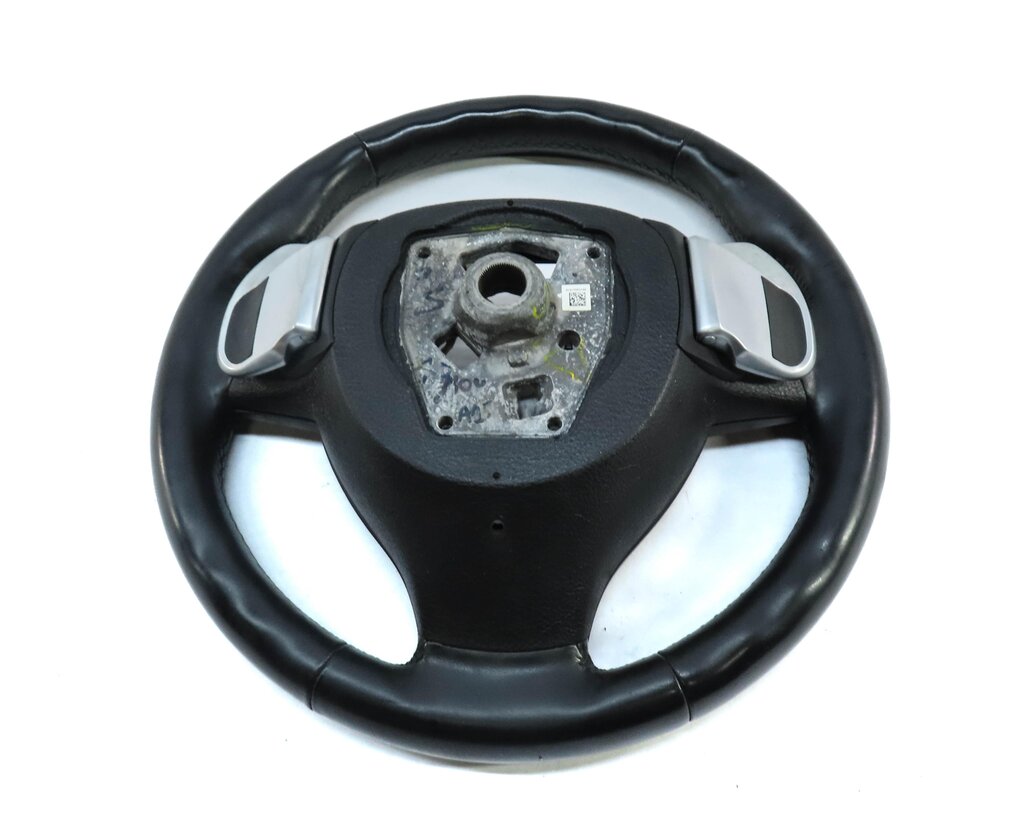 Thumbnail 5: 11-13 BMW 5 6 SERIES F10 F06 F12 F13 3 SPOKE ///M M SPORT STEERING WHEEL (BLACK)