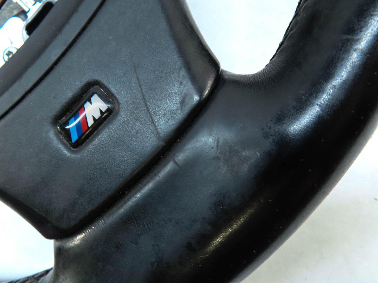 Thumbnail 6: 11-13 BMW 5 6 SERIES F10 F06 F12 F13 3 SPOKE ///M M SPORT STEERING WHEEL (BLACK)