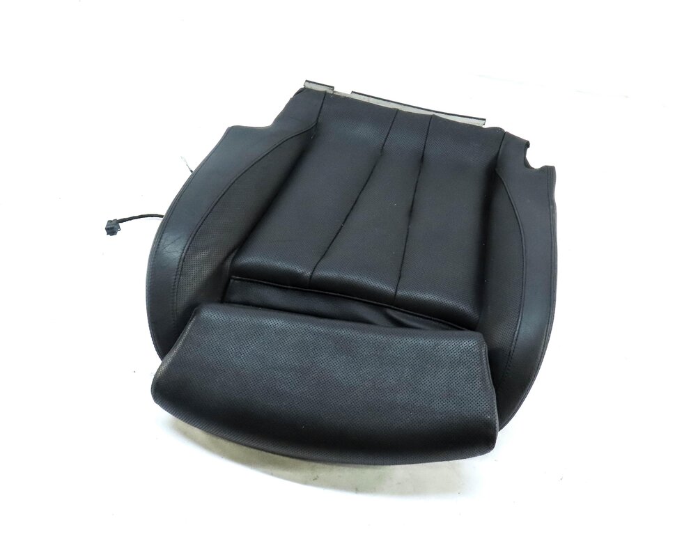 2012 BMW 640i COUPE F13 FRONT RIGHT LOWER COMFORT SEAT CUSHION HEAT VENTED BLACK