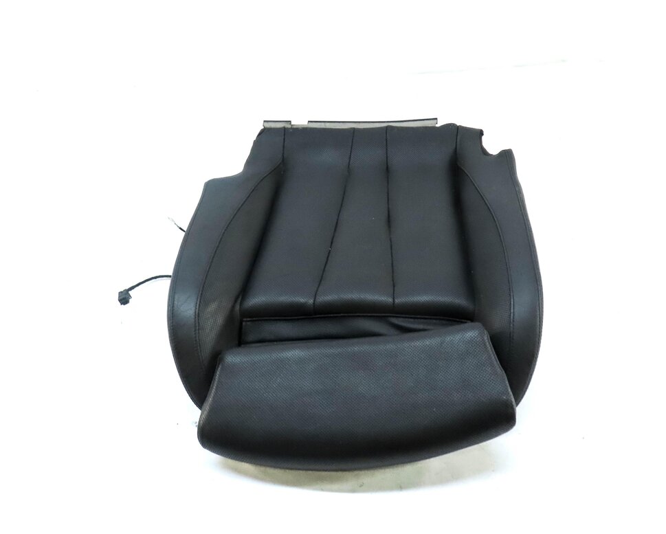 Thumbnail 2: 2012 BMW 640i COUPE F13 FRONT RIGHT LOWER COMFORT SEAT CUSHION HEAT VENTED BLACK